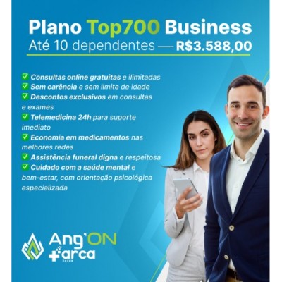 Plano Top 700 Business 10 vidas
